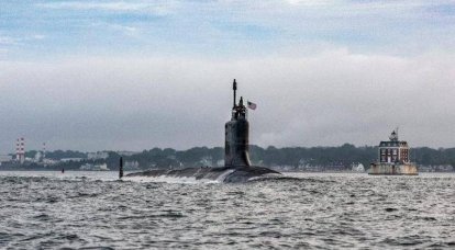 米海軍多目的原子力潜水艦のカバーに重大な損害が発生