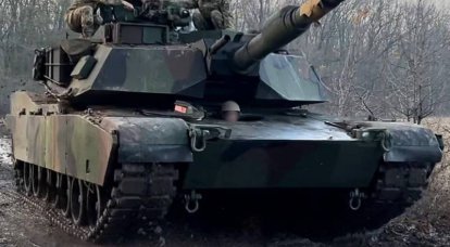 Американский танк M1A1 Abrams замечен рядом с передовой на Купянском направлении