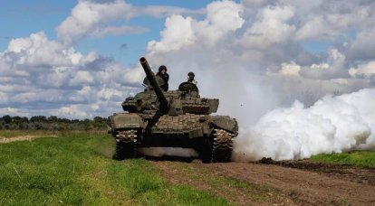 הכוחות המזוינים של אוקראינה ירו מטנקים לעבר מחסום גבולות באזור קורסק