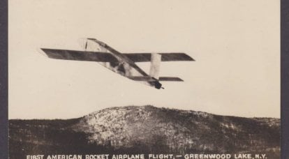 Fred W. Kessler's Mail Rocket Plane (USA)