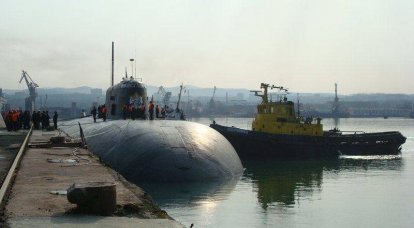 The fire on the submarine "Tomsk" and its consequences