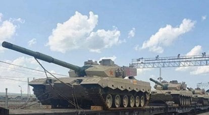 Tanques chineses Tipo 96B enviados à Rússia para participar do "Tank Biathlon"