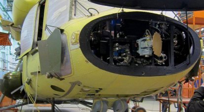 在喀山直升机厂建造直升机