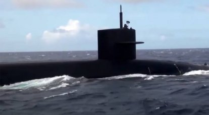 En Estados Unidos: barcos iraníes intentaron rodear el submarino nuclear USS Georgia en el Estrecho de Ormuz
