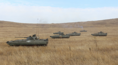 В Оренбургской области прошли итоговые учения  мотострелков и танкистов с боевой стрельбой