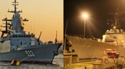 Sur la valeur comparative des navires de guerre russes et américains, ou Arly Burke contre nos corvettes