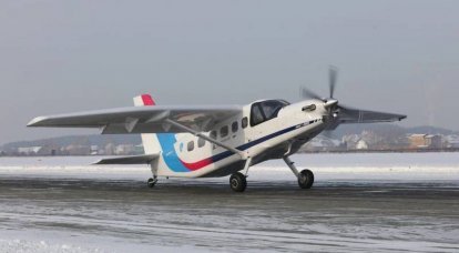 Vzlétl lehký víceúčelový letoun LMS-901 „Bajkal“.