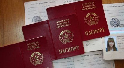 Assinou um decreto sobre o reconhecimento na Rússia de documentos de moradores de certas áreas de Donbass
