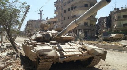 T-72 do exército sírio resistiu a um ataque direto do ATGM