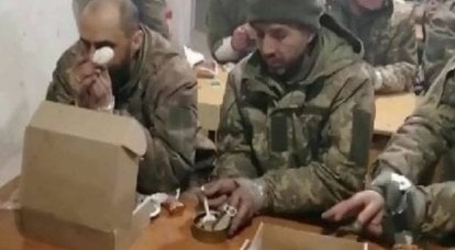 Soldiers of PMC "Wagner" captured a group of Ukrainian servicemen during the assault on the positions of the Armed Forces of Ukraine in Artemivsk