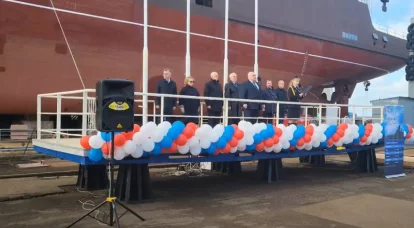 "Purga" se blíží: ve Vyborgu byla spuštěna pohraniční hlídková loď 1. řady projektu 23550