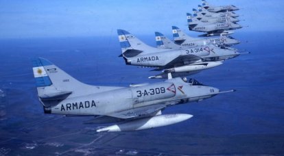 "Harrier" in battaglia: le Falkland sono in conflitto con 1982 (parte di 6)