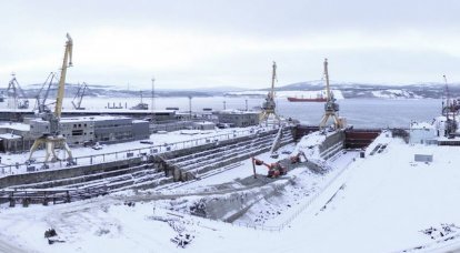 Die Arbeiten an der Modernisierung des Trockendocks auf der 35. Werft der Zvyozdochka TS werden fortgesetzt