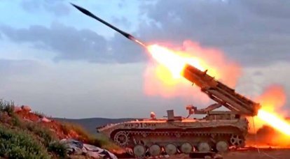 In Syria, BMP-1 turned into a volley fire system "Volcano"