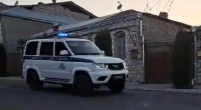 Появились кадры вхождения азербайджанской полиции в Степанакерт в Нагорном Карабахе