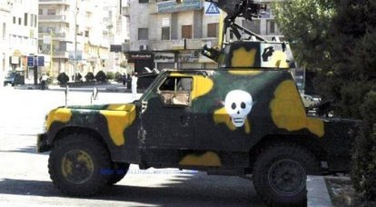 Британские бронеавтомобили на службе сирийских спецназовцев