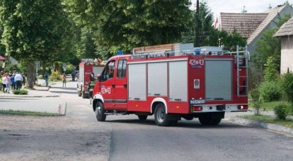 An explosion killed two people in the town of Tarchomin near Warsaw.