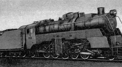 Project of heat steam locomotive №8001
