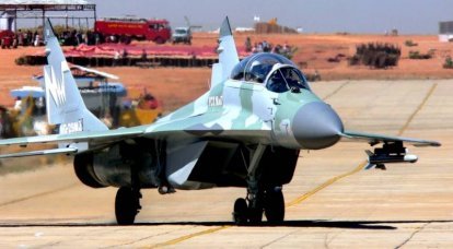 Новейший МиГ-29СМТ показывает мастер-класс в небе Сирии