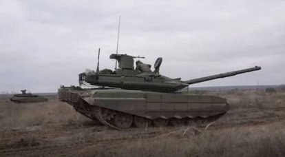 El comandante en jefe de las fuerzas terrestres Salyukov informó sobre el uso de nuevos proyectiles Telnik por los tanques T-90M en la zona de la Región Militar del Norte