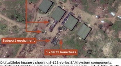 Medios de comunicación: en Sudán del Sur, el S-125-2-DMS, previamente comprado en Ucrania a través de Uganda, fue puesto en servicio de combate.