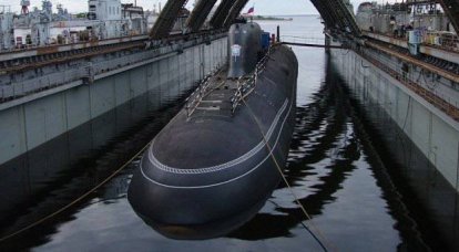 Marinha russa para receber submarino "Severodvinsk" um ano depois