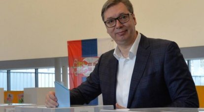 Вучич одержал победу на президентских выборах в Сербии в первом туре
