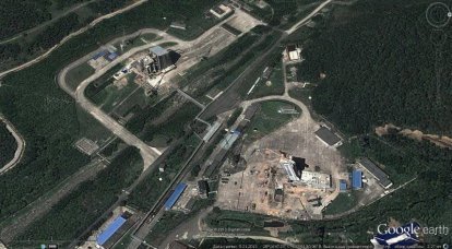 Poligoni e centri di prova cinesi sulle immagini di Google Earth