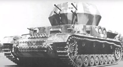 Wirbeiwind: ce a fost Wehrmacht ZSU, construit pe baza Panzerkampfwagen IV