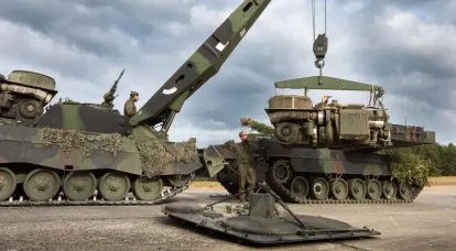 Os tanques Leopard 2 estão se tornando muito pesados: um novo veículo de recuperação Bergepanzer 3A2 está sendo criado na Alemanha