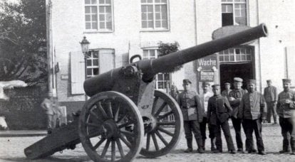 Canons français de 155 mm pendant la Première Guerre mondiale