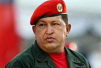 Hugo Chavez on the background of the Libyan events