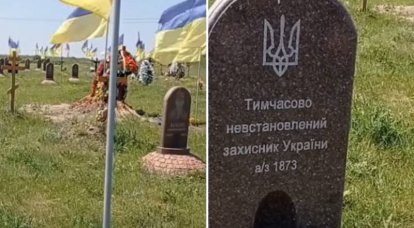 Imagens apareceram com centenas de túmulos não marcados de soldados ucranianos em um dos cemitérios