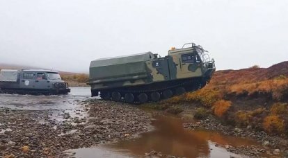 Das in Kurgan entwickelte Geländewagen TM-140 wurde im Rahmen der Arktisexpedition Umka-2022 getestet