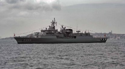 В Новороссийск прибыл отряд боевых кораблей ВМС Турции