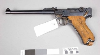 Pistole Luger v USA a v Německu
