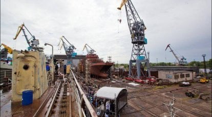 Aperçu des activités des entreprises de construction navale russes dans 2012