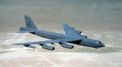 US strategic bomber B-52 participated in exercises on the production of anti-ship mines a few dozen kilometers from the base of the Baltic Fleet of the Russian Navy
