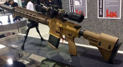 미 육군은 새로운 저격 소총 M110A1의 첫 배치를 받았다