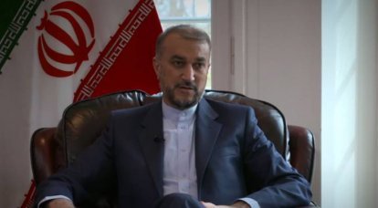 Der iranische Außenminister erklärte in einem Telefongespräch mit dem ukrainischen Minister die iranische Position zu Waffenlieferungen ins Ausland