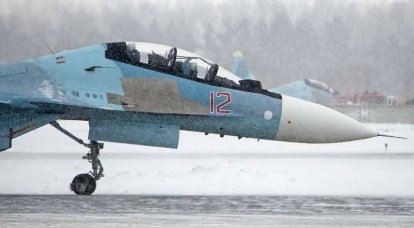 The air regiment in the Southern Military District replenished with four fighters Su-30CM