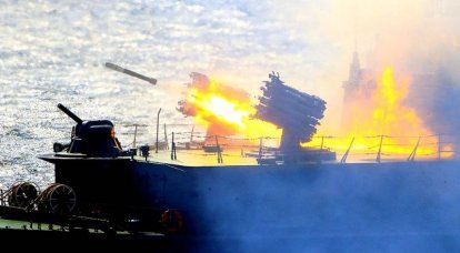 Стрельбы кораблей СФ в Баренцевом море: кадры учений