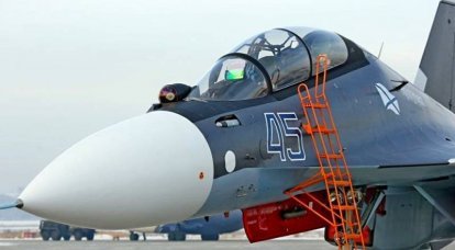 Морские летчики получили новые истребители Су-30СМ