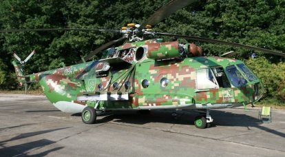 Словакия передала Украине военно-транспортные вертолёты Ми-17, снятые с хранения