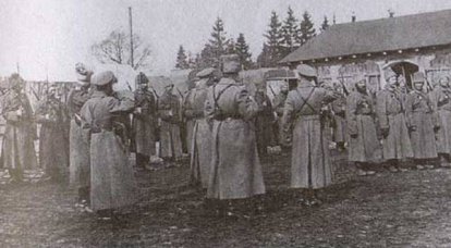 第一次世界大戦。 Prasnyshskayaオペレーション