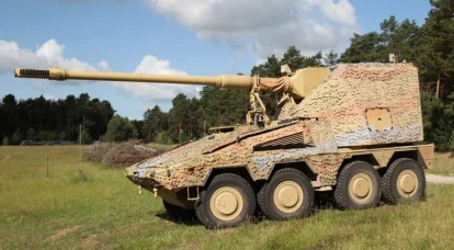 New self-propelled guns RCH 155 for the Bundeswehr