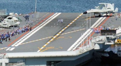 Chinese aircraft carrier Shandong tested Anderson's maneuver and J-15 take-off and landing