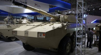 Китай представил колесный танк для экспортных поставок