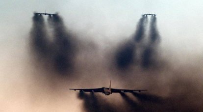 Тренировки ВВС США на минимальный интервал взлета для B-52