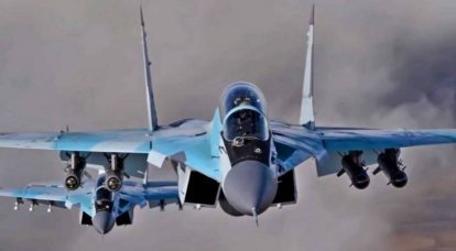 El equipo acrobático ruso "Strizhi" cambia de cazas MiG-29 a MiG-35